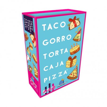 Juego de Mesa Taco Gorro Torta Caja Pizza