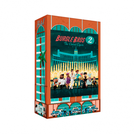 Juego de Mesa Burgle Bros 2: Operación Casino