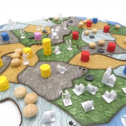 Componentes Juego de Mesa Marvel Spirit Island