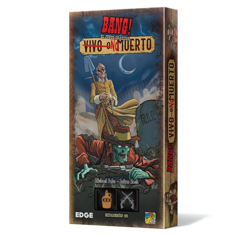 Juego de Mesa Bang! El Juego de Dados: Vivo o Muerto (Expansión)