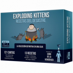 Juego de Mesa Exploding Kittens: Recetas del Desastre