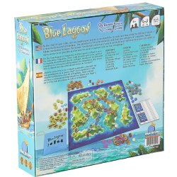 Componentes  Juego de Mesa Blue Lagoon