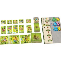 Componentes Juego de Mesa Meeple Land