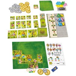 Componentes Juego de Mesa Meeple Land