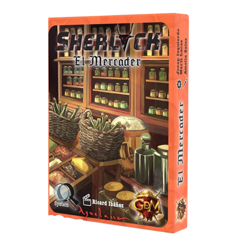 Juego de Mesa Sherlock: El Mercader, juego de misterios