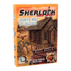 Juego de mesa Sherlock: Far West Pacto con el Diablo un juego de misterio tipo escape room te convertiras en sherlock holmes