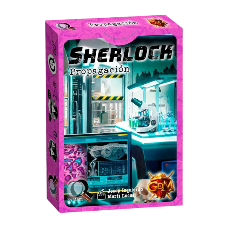 Juego de mesa Sherlock: Propagación juegos de cartas para solitario o juegos para dos ¡resuelve el misterio!