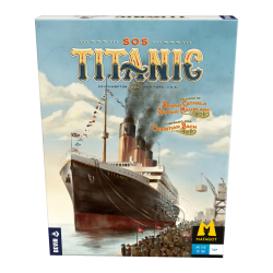 Caja uego de mesa SOS Titanic un juego de cartas para jugar en solitario o jugar en familia
