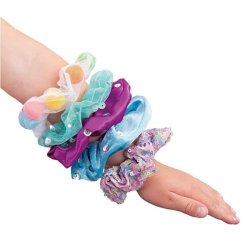 Colets Sparkly Scrunchies Galt, actividades creativas para niños de 5 años