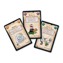 Cartas y componentes del juego de Mesa Munchkin 4: ¡Qué Locura de Montura! (Expansión)