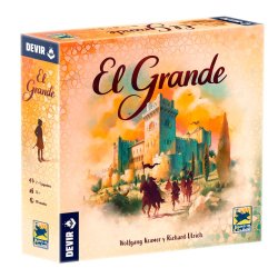 Juego de Mesa El Grande, un juego de estrategia de Devir Chile ideal para regalo