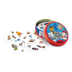 Cartas del juego de mesa Dobble Paw Patrol, juego infantil panorama para toda la familia. Ideal para regalo de cumpleaños