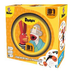 Juego de Cartas Dobble 31 Minutos, juego de mesa para jugar en familia entretención en tienda de juegos de mesa