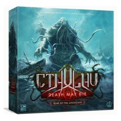 Juego de mesa Cthulhu Death May Die: Fear Of The Unknown  de H.P Lovecraft y Asmodee Chile en tienda de juegos de mesa