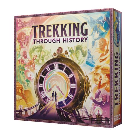 Juego de Mesa Trekking Through History, juego para jugar en familia de Asmodee en tienda de juegos de mesa