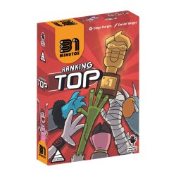 Juego de Mesa Ranking Top, un juego de cartas de Fractal Juegos y personajes de 31 Minutos