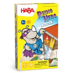 Juego Rhino Hero de Haba por Mastergames, juego infantil y familiar en tienda de juegos de mesa