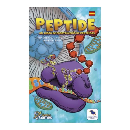 Juego de mesa Peptide: Un Juego De Construcción De Proteínas, un juego educativo de biología