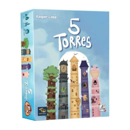 Juego de mesa 5 Torres un juego de cartas para jugar en familia ideal como regalo original