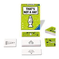 Cartas del Juego de mesa That's Not A Hat: Pop Culture de Ravensburger un party game en tienda de juegos en Ñuñoa