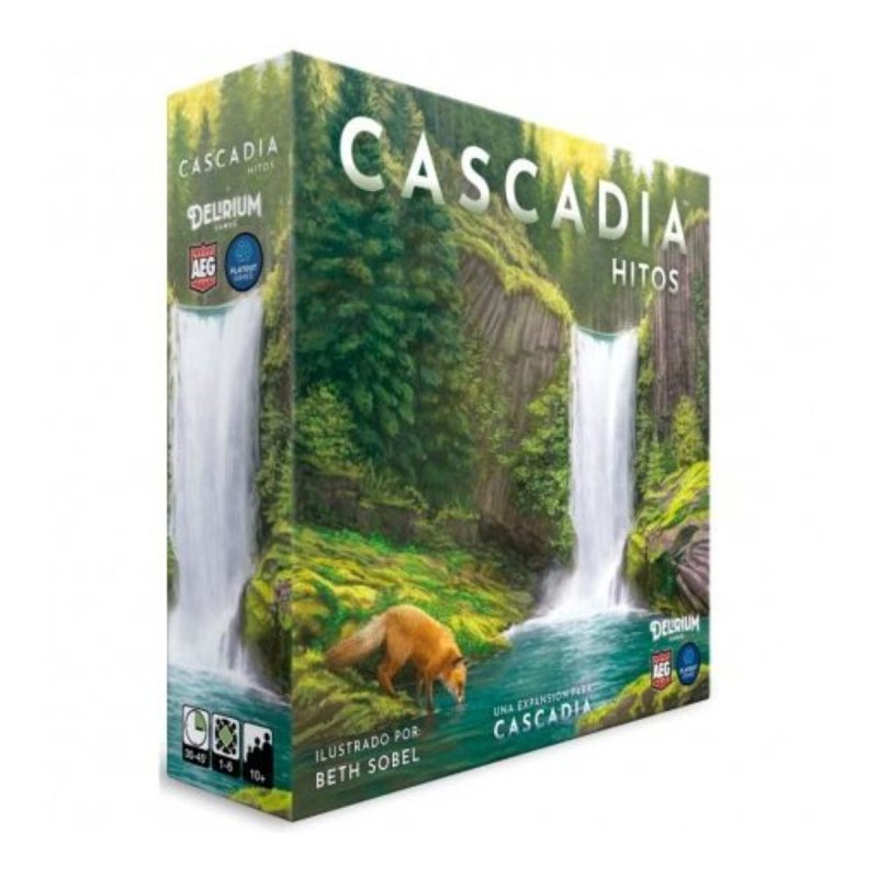 Juego de mesa Cascadia: Hitos (Expansión) de los mejores juegos de mesa en Chile