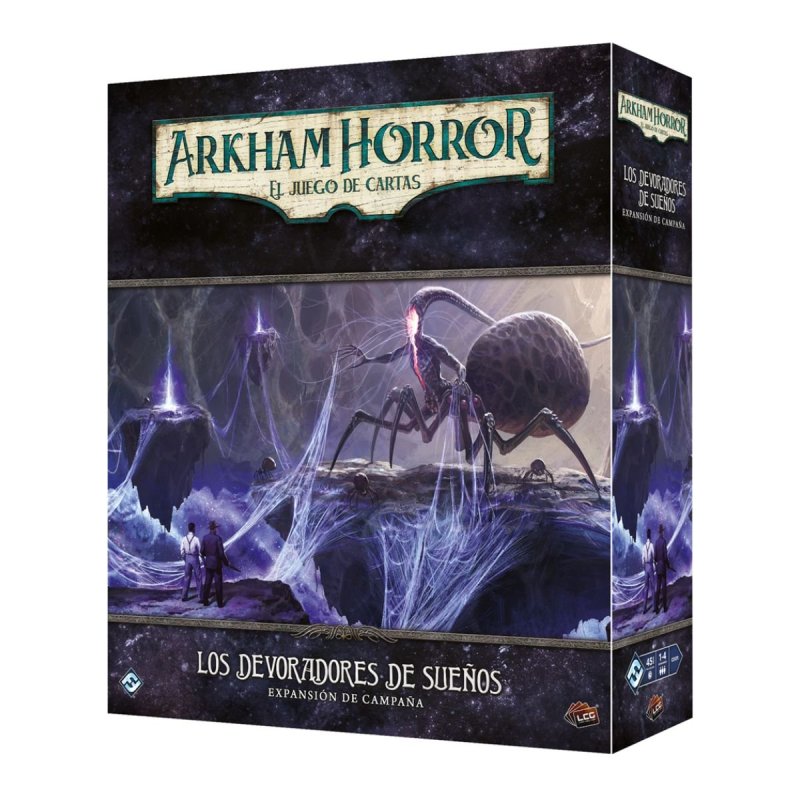 Expansión campaña Arkham Horror LCG Los Devoradores De Sueños, en tienda de juegos de mesa, juego de Fantasy Flight Games