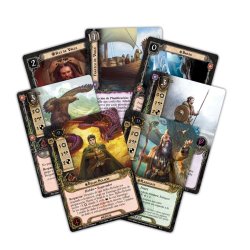 Cartas del Juego de mesa El Señor De Los Anillos LCG Ered Mithrin Expansión De Héroes, regalos hombre