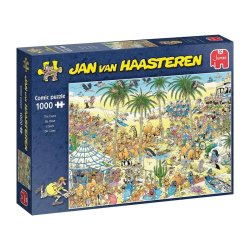 Puzzle Jan Van Haasteren - The Oasis 1000 Piezas en tienda juegos en chile, rompecabezas adulto