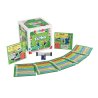 Cartas y dados de juego de mesa Brainbox Fútbol,juego solitario para actividades para niños