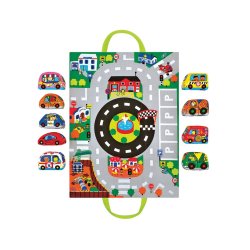 Alfombra de Juego Take Along Play Set - Cars In Town