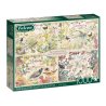 Puzzles para adultos, puzzle The Country Diary 4 Seasons de Falcon por Jumbo, panorama vacaciones de invierno en solitario