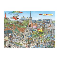 Imagen del Puzzle Jan Van Haasteren Island Retreat 1000 Piezas, regalo original, panorama en solitario