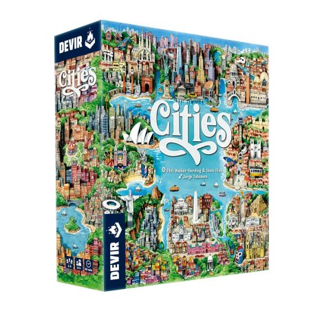 Nuevo juego de mesa Cities de Devir, en tienda de juegos de mesa