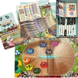 Componentes del Juego de mesa Long Shot: El Juego De Dados, idea de regalo original