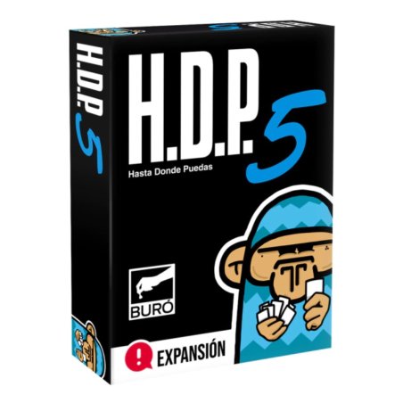 Expansión Juego de mesa H.D.P 5, juego party, humor negro de Buró con MasterGames en tienda juegos de mesa