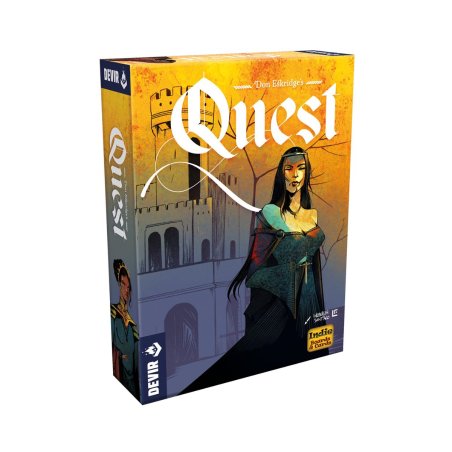 Juego de mesa Quest de Devir en tienda de juegos de mesa, juego roles ocultos, juegos geek