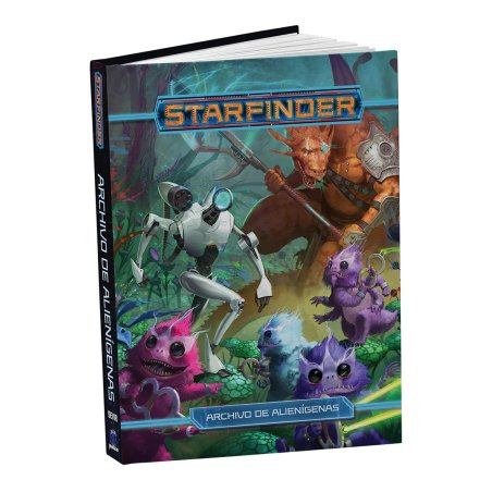 Manual juego de rol Starfinder: Archivo de Alienígenas por Devir en tienda de juegos de mesa