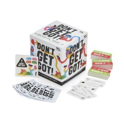 Componentes Juego de mesa Don't Get Got, juego party, espías, misiones secretas, noches de diversión