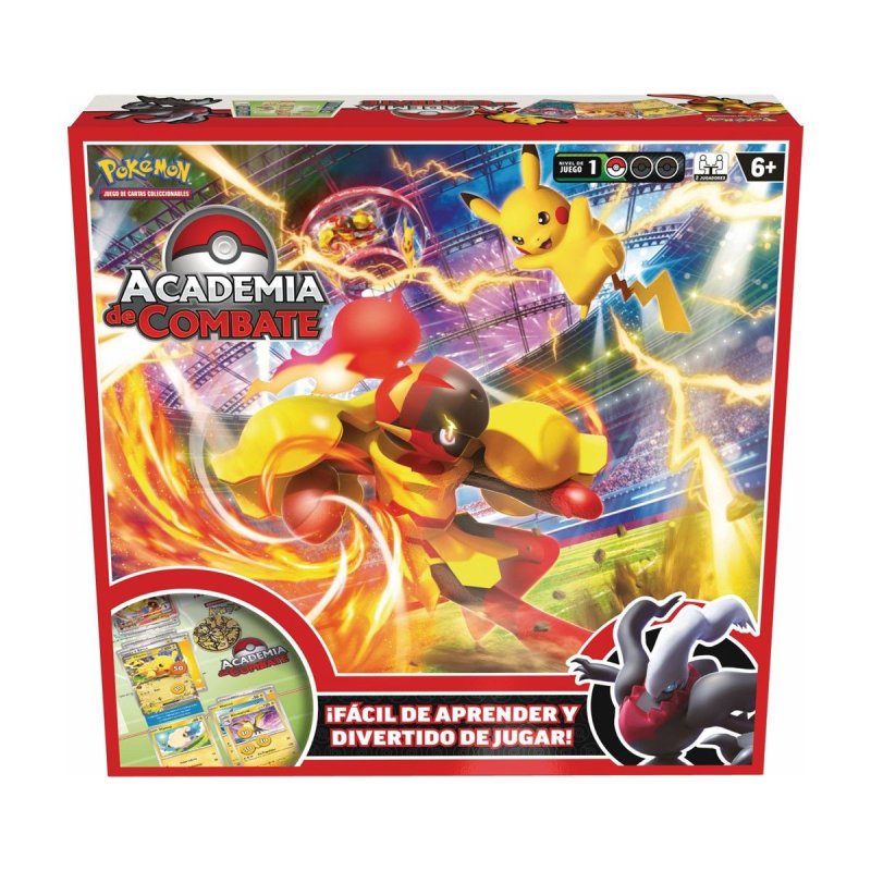 Juego de cartas coleccionables Pokémon Academia de Combate de Pokémon company por asmodee chile en tienda de juegos de mesa