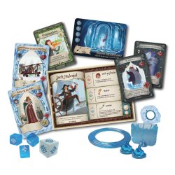 Componentes expansión juego de mesa Dungeon Fighter: En el Castillo de Hielo Espeluznante, idea para regalo