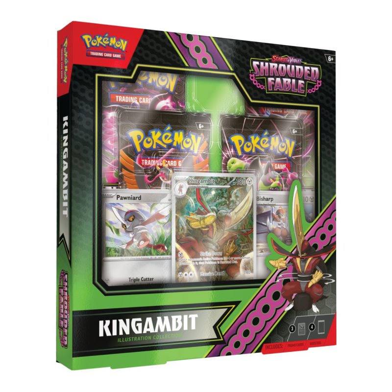 Colección Ilustración Kingambit de Pokémon TCG por Asmodee Chile en tienda de juegos de mesa