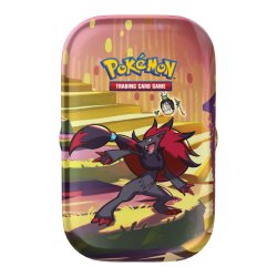 Mini Tin Pókemon Escarlata y Púrpura Fábula Sombría de Zoroark, en tienda juegos de mesa Pokémon TCG