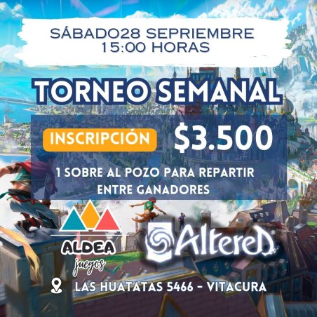 Torneo Altered 28 De Septiembre