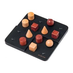 Piezas y tablero juego de mesa Quantik Mini, juego abstracto, juego ideal 2 jugadores