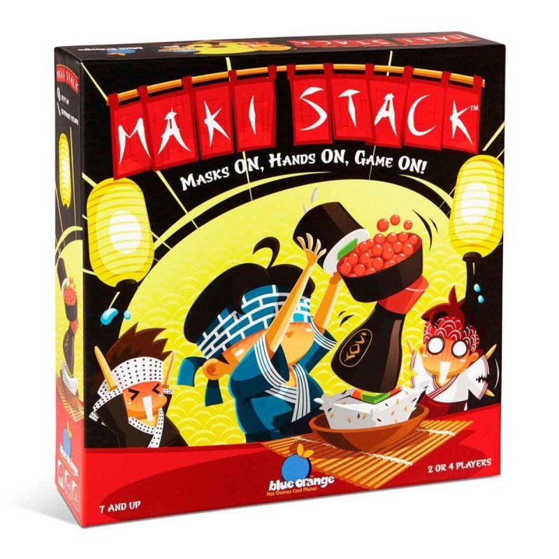 Juego de mesa Maki Stack de Blue Orange por Devir chile en tienda de juegos de mesa