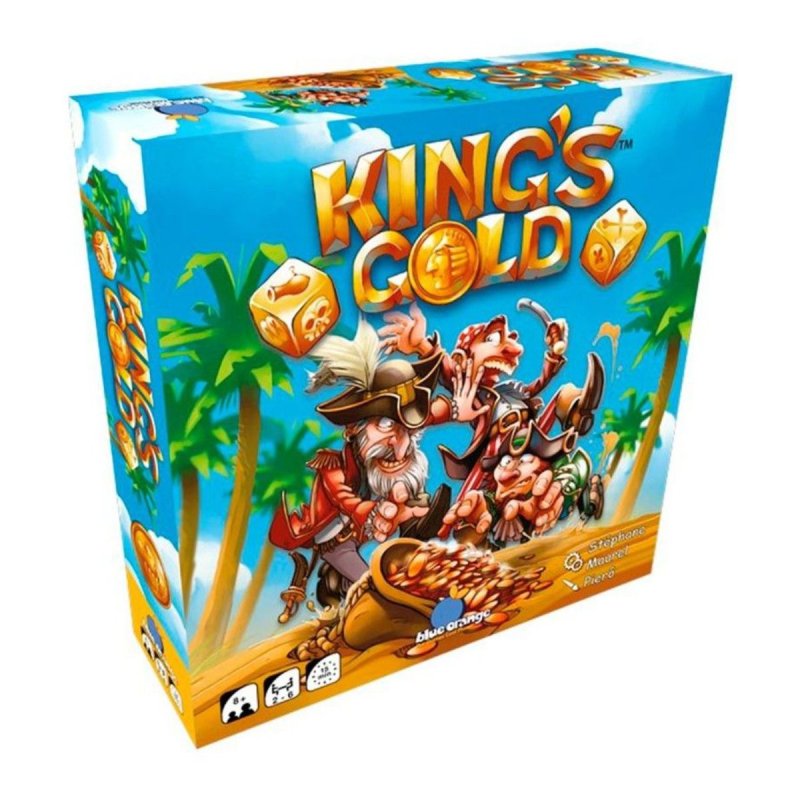 Juego de mesa Kings Gold de Blue Orange por Devir chile en tienda de juegos de mesa