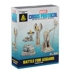 Caja juego de mesa Marvel Crisis Protocol: Battle for Asgard Terrain Pack por Asmodee en tienda juegos de mesa