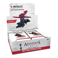 Caja de sobres del univrso de magic MTG Assassin's Creed Beyond Booster, Magic the gatering