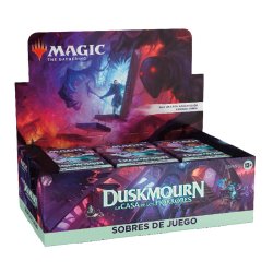 Caja de sobres del univrso de magic MTG Duskmourn House of Horrors Play Booster, Magic the gatering