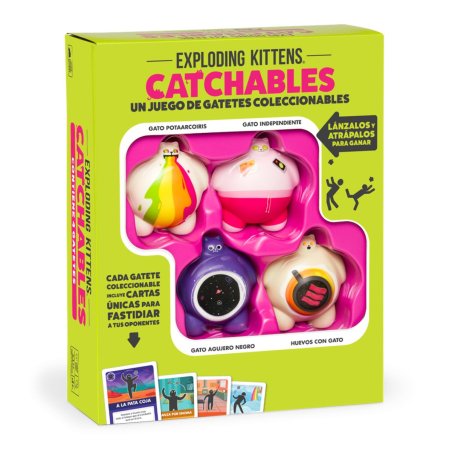 Juego de mesa coleccionable Exploding Kittens Catchables Core Pack por asmodee chie en tienda juegos de mesa